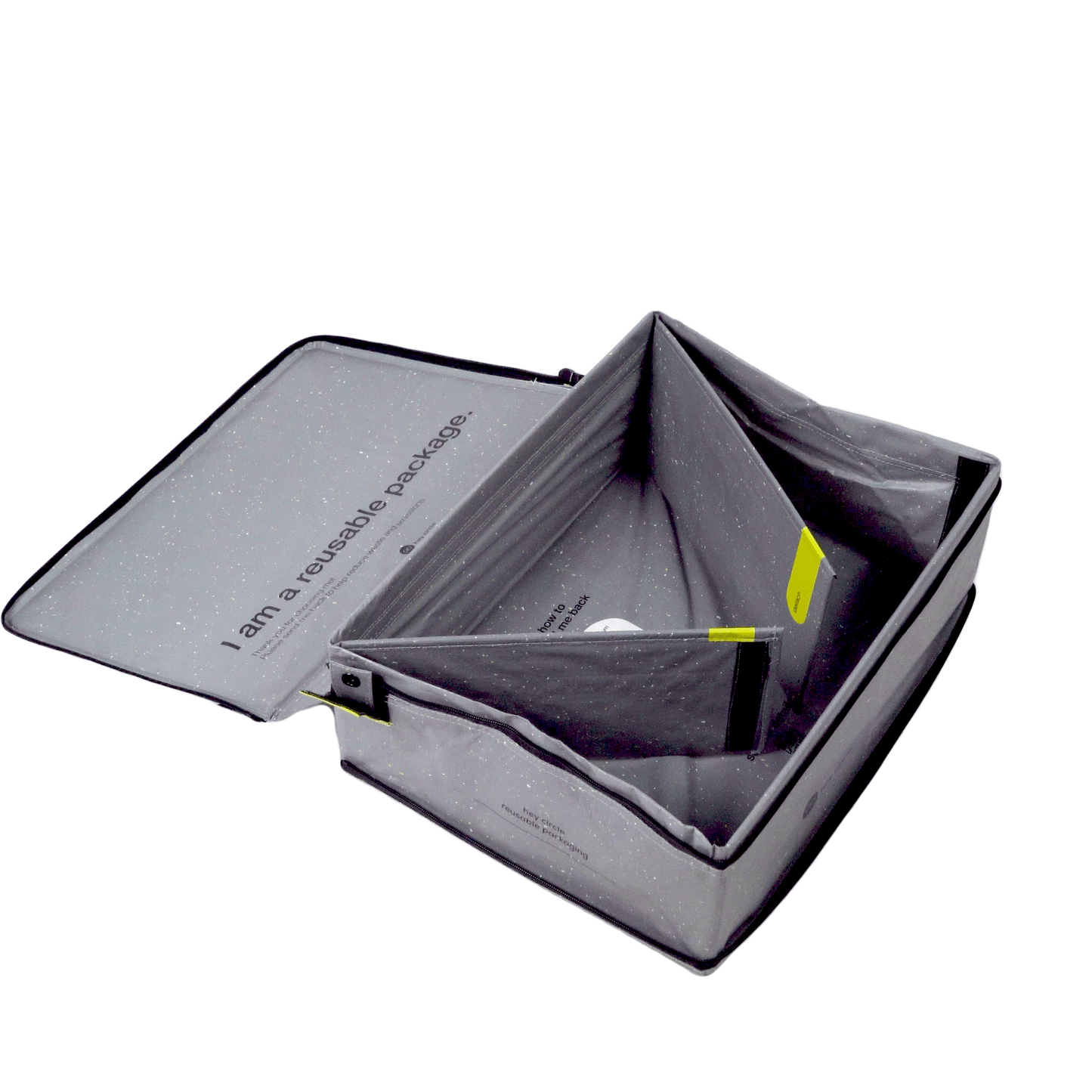 Mehrweg-Box XL mit zwei Zippern