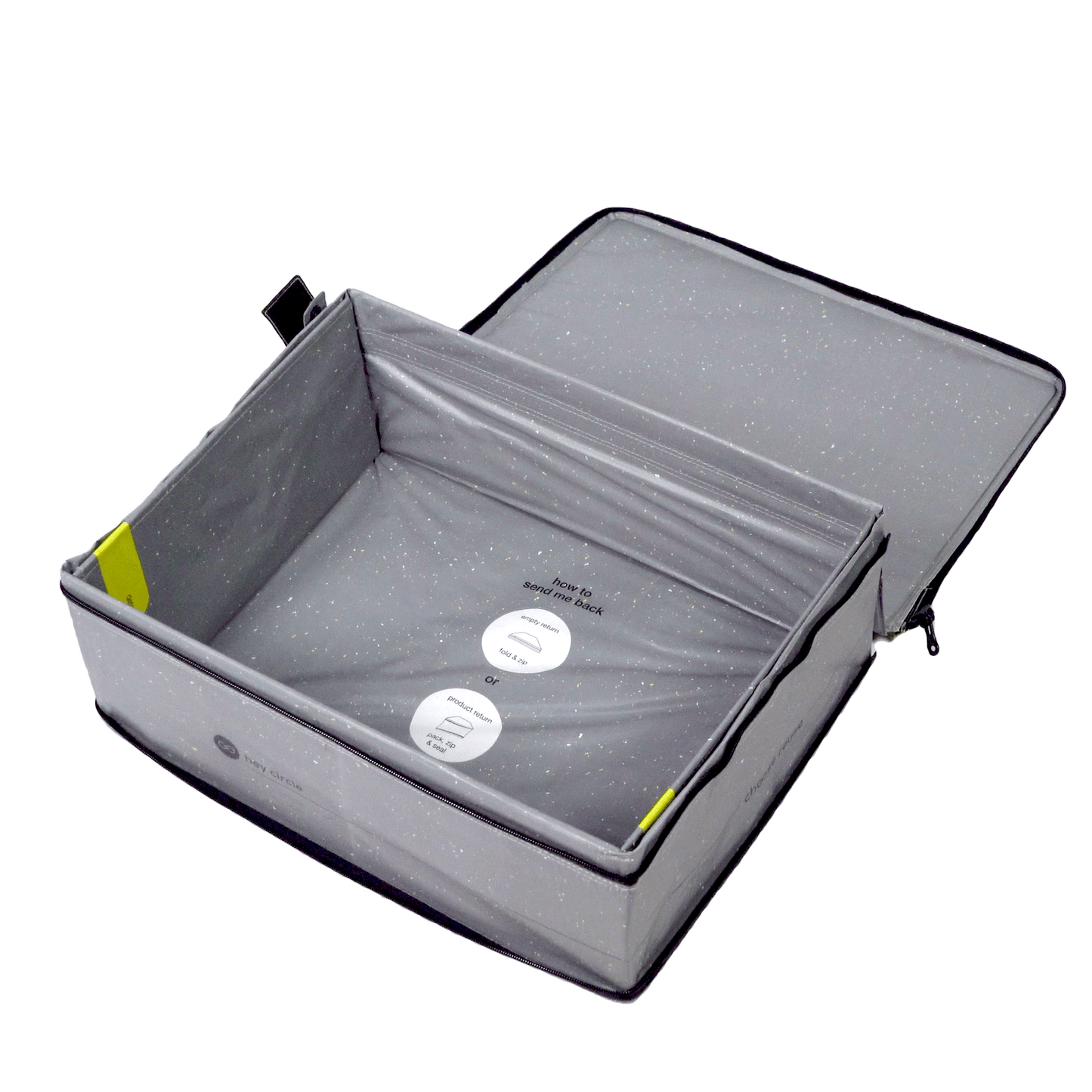 Mehrweg-Box XL mit zwei Zippern