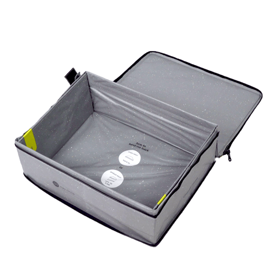 Mehrweg-Box XL mit zwei Zippern