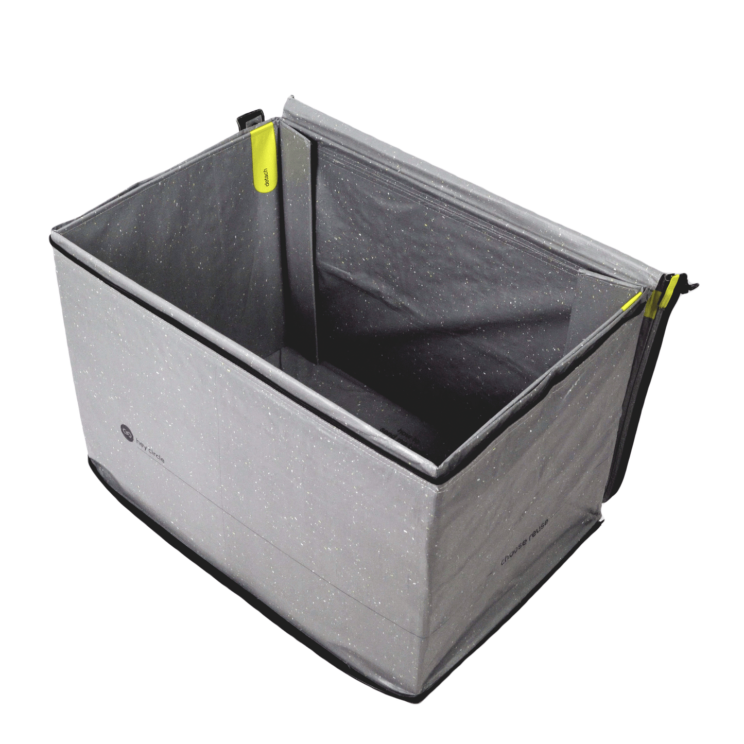 Mehrweg-Box XXL mit zwei Zippern